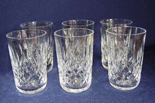 Waterford Crystal Tumblers - set of six Reserved for lovetolove