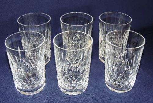 Waterford Crystal Tumblers - set of six Reserved for lovetolove