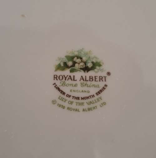 Royal Albert Flower of the Month Side Plate - May