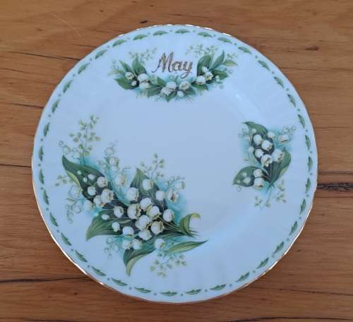 Royal Albert Flower of the Month Side Plate - May
