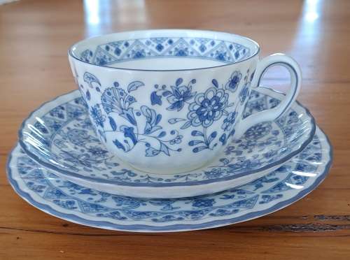 Minton Shalimar Trios - Six  reserved for sallysunshine