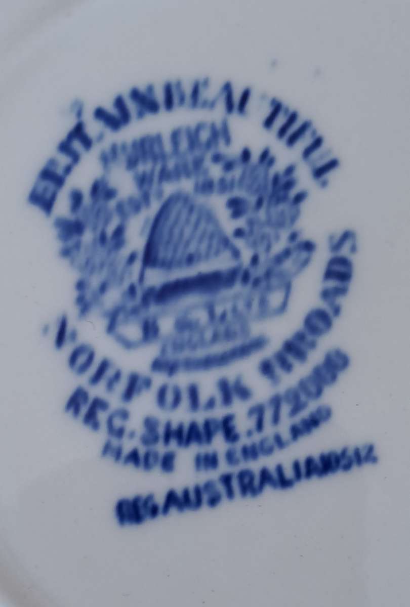 Burleigh Ware Britain Beautiful Plate