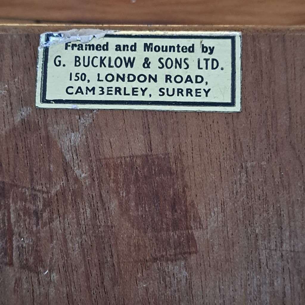 Gorgeous Royal Copenhagen Plaque - Framed