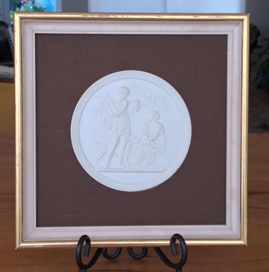 Gorgeous Royal Copenhagen Plaque - Framed