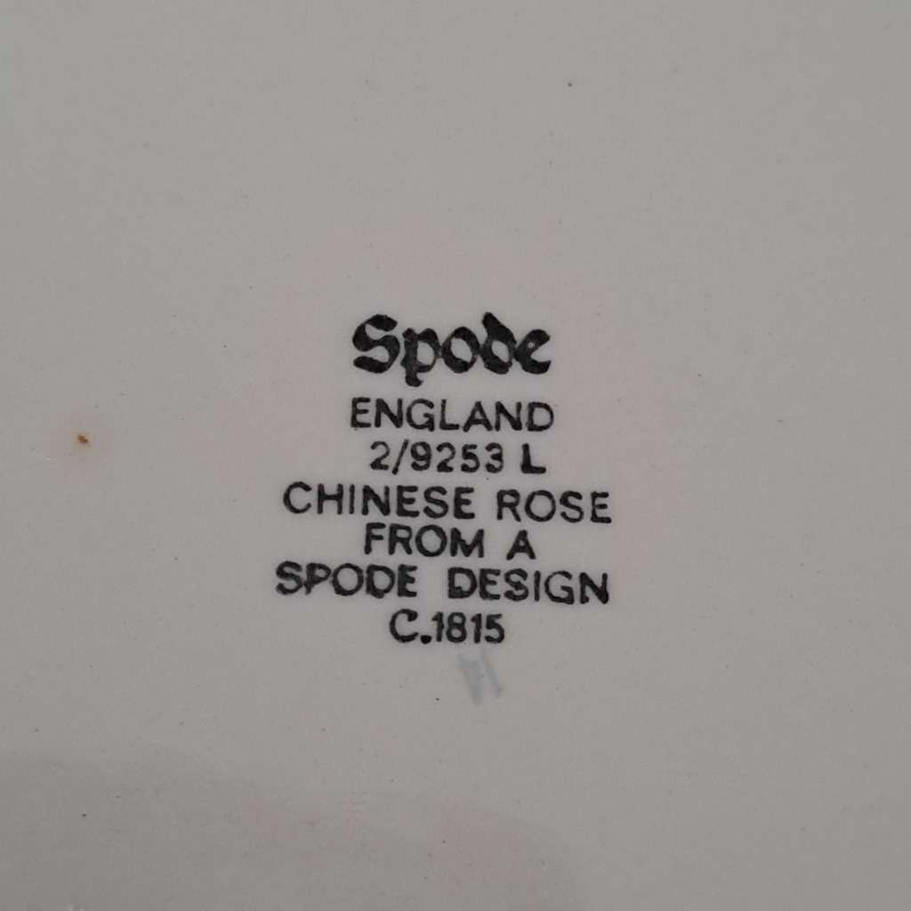 Spode Large Chinese Rose Platter