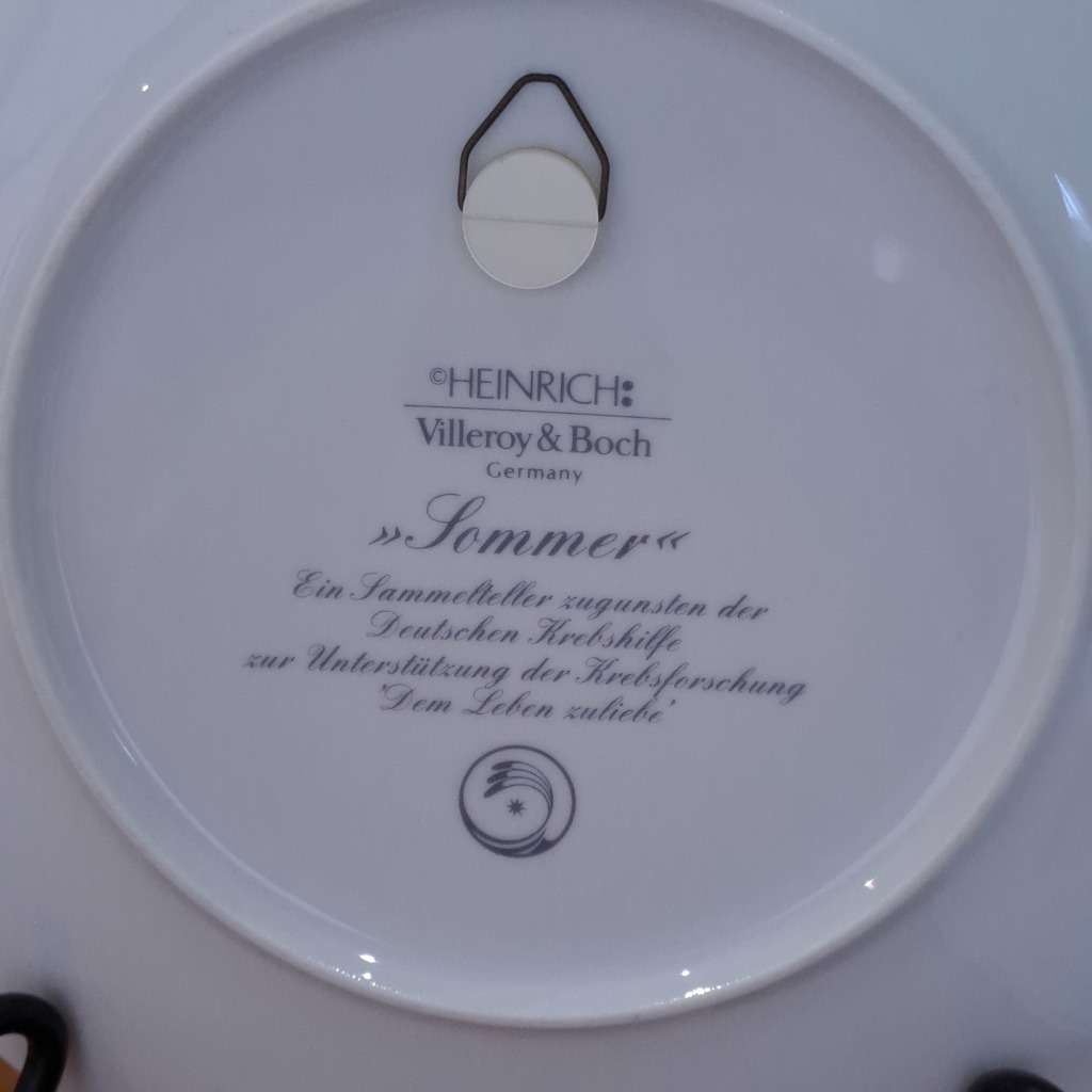 Villeroy & Boch Plate - Sommer