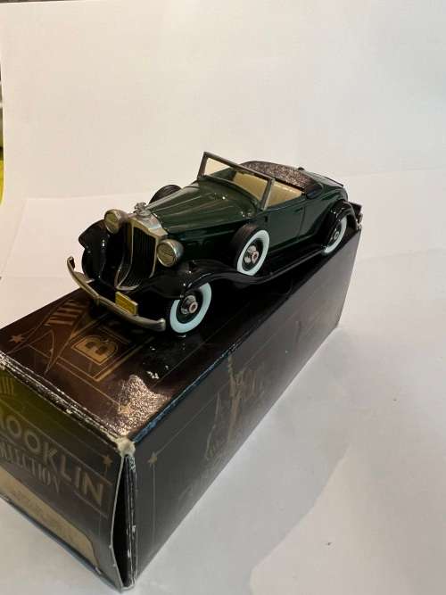 Brooklin BRK 6A - 1932 Packard Light 8 Convertible Coupe [Green / Black]