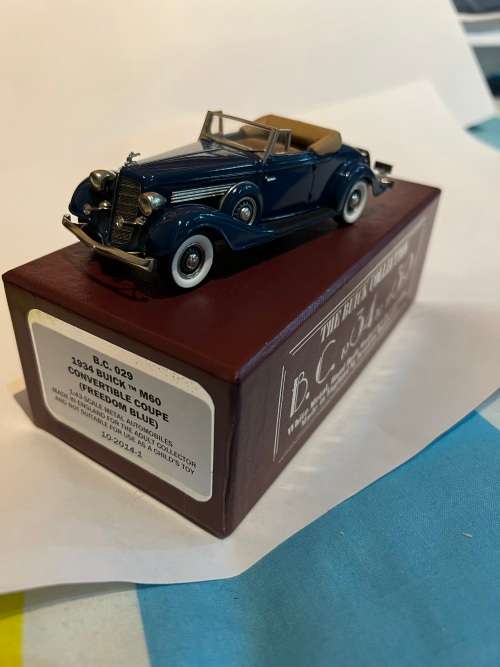 Brooklin BC 029 - 1934 Buick M60 Convertible Coupé [Freedom Blue]
