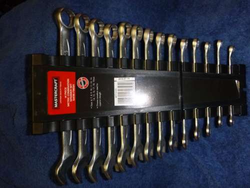 MASTERCRAFT 14PIECE SPANNER SET