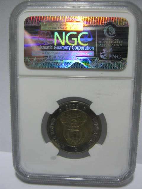 2008 R5 MANDELA BIRTHDAY- MS63