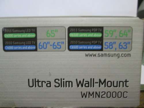 SAMSUNG ULTRA SLIM WALL MOUNT