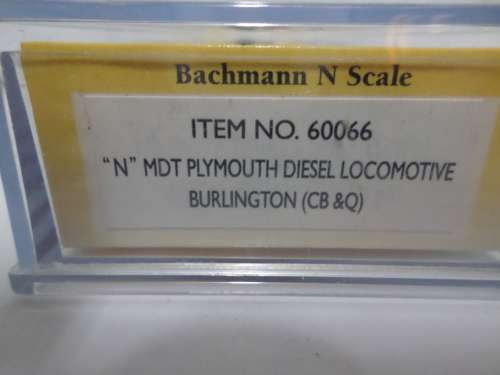 MDT PLYMOUTH DIESEL LOCOMOTIVE