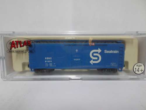 SEATRAIN PLUG DOOR BOX CAR