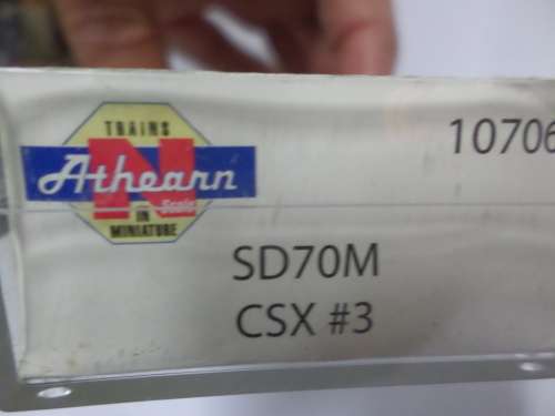 CSX #3 SD70M