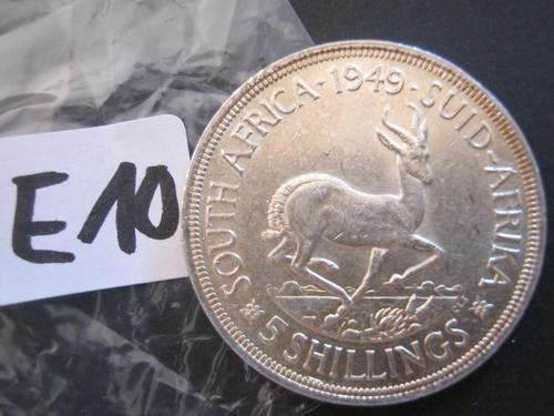 1949 UNION 5 SHILLINGS