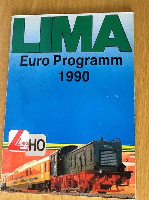 Lima HO scale 1990 Catalogue