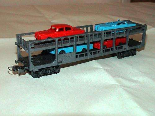 LIMA FS ITALIAN RAILWAYS CAR CARRIER WAGON IN EXCELLENT CONDITION