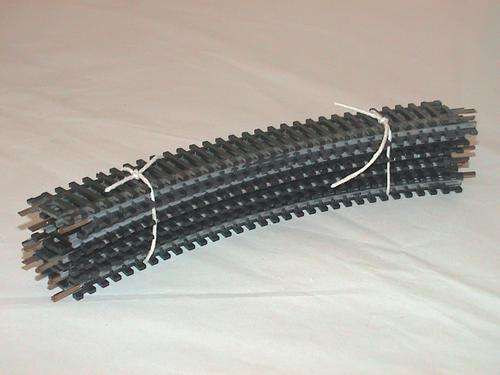 LIMA HO GAUGE N/3030 CURVED TRACK BUNDEL OF 10 TRACKS IN GOOD CONDITION