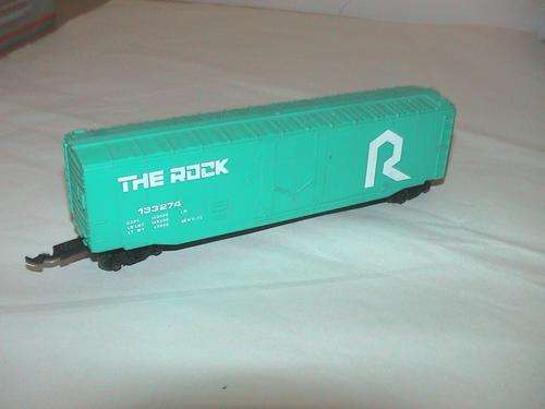 BACHMANN HO GAUGE THE ROCK GOODS WAGON FAIR CONDITION.