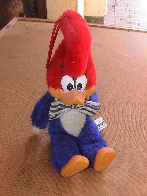 WOODY WOOD PECKER SOFT TOY IN GOOD CONDITION