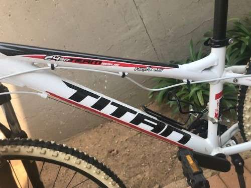 Titan Mountain Bike - 24-26 Inch, 24 Speed