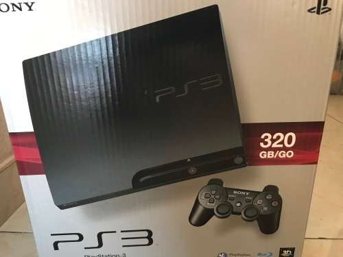 PS3 Slimline with 320GB HDD and Wireless controllers