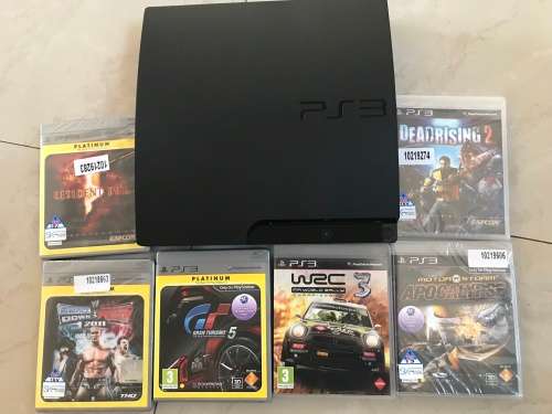PS3 Slimline with 320GB HDD and Wireless controllers