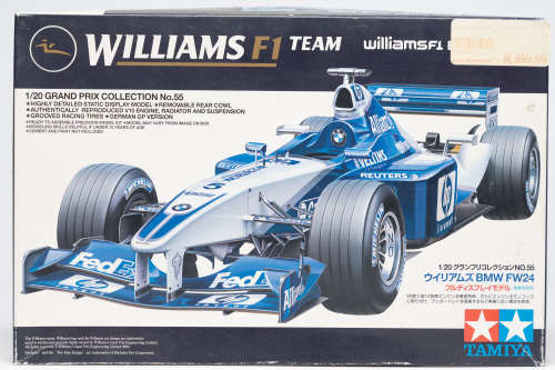 Tamiya Williams BMW FW24 with super detailing parts