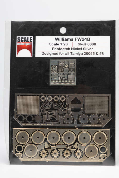 Tamiya Williams BMW FW24 with super detailing parts