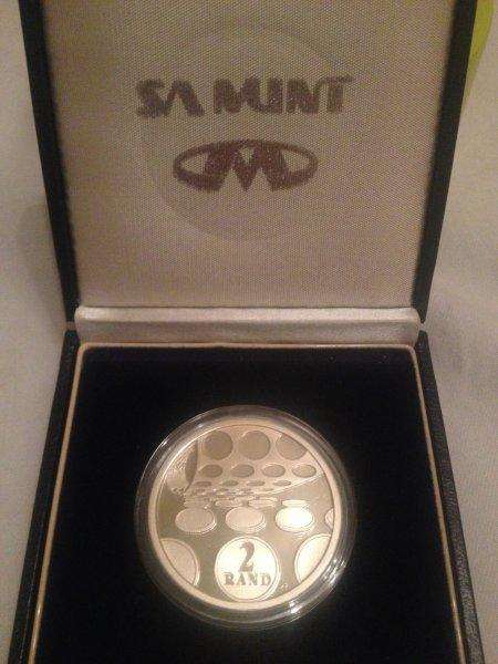 1992 PROOF SILVER R2 MINT TECHNOLOGIES.A BEAUTY!!!