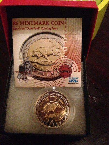 2008 OOM PAUL R5 COIN. VERY RARE!!!