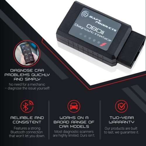BAFX OBD2 Bluetooth code reader