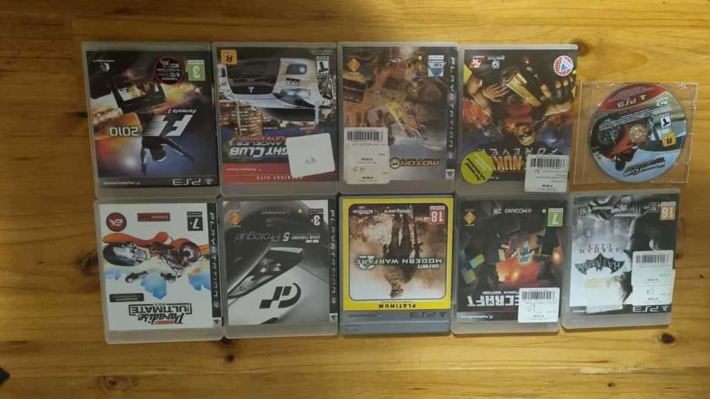 Job lot of PS3 Games