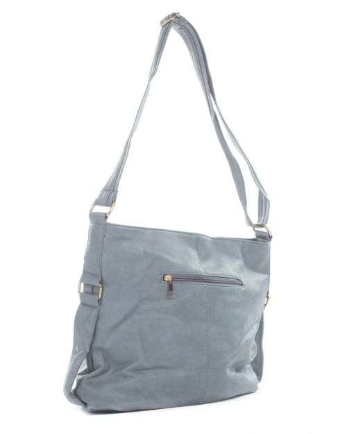 BLACKCHERRY SLOUCHY BAG GREY