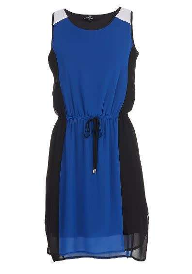 SLEEVELESS COLOUR BLOCK DRESS - STYLE REPUBLIC (36)