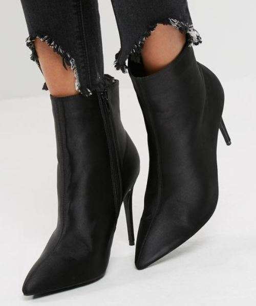 Black Satin Boots - Daily Friday (8)