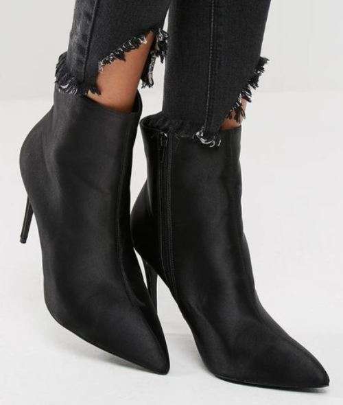 Black Satin Boots - Daily Friday (8)