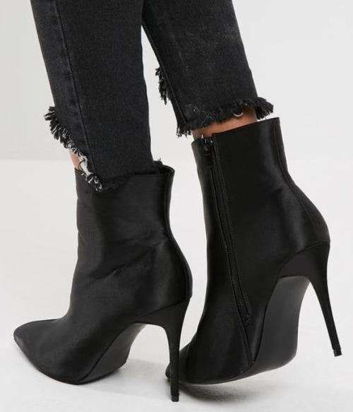 Black Satin Boots - Daily Friday (8)