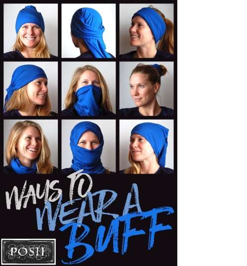 ADULT FACE BUFF x 1 HOUNDSTOOTH PRINT