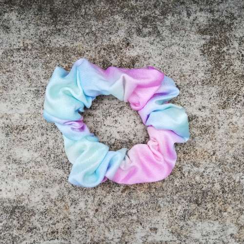 SCRUNCHIE - PASTEL MULTI COLOR (SMALL)