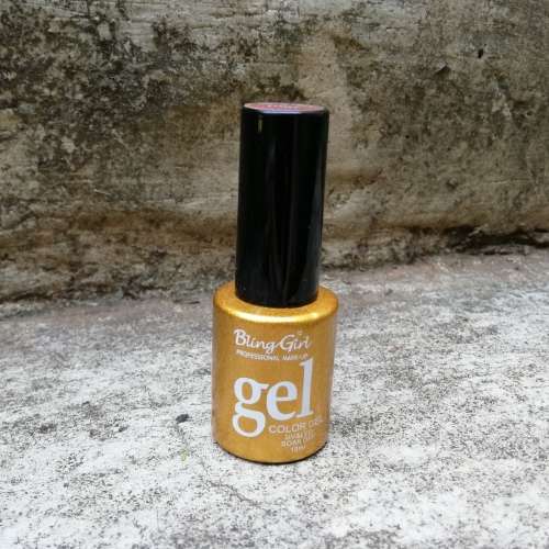 Professional UV Soak Off Gel Color 10ml - Gold with Shimmer 096
