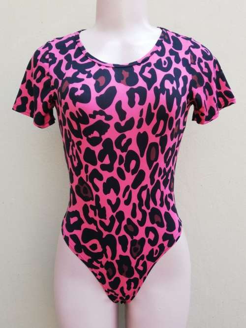 LEOPARD PRINT BODYSUIT - ATMOSPHERE (XL)