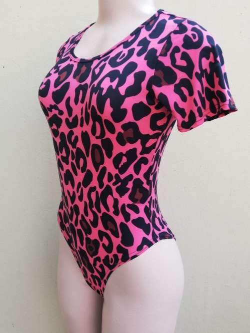 LEOPARD PRINT BODYSUIT - ATMOSPHERE (XL)