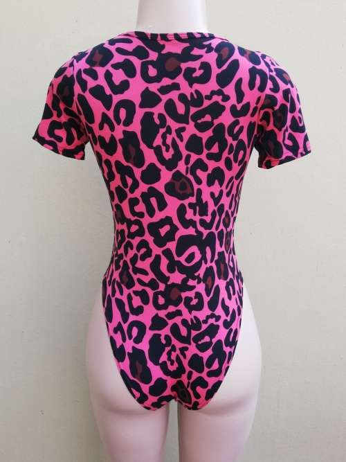 LEOPARD PRINT BODYSUIT - ATMOSPHERE (XL)
