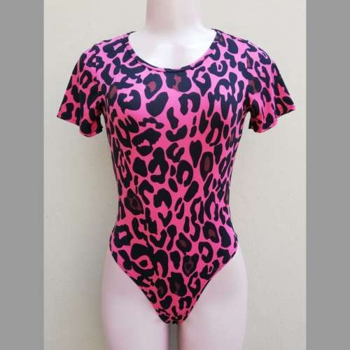 LEOPARD PRINT BODYSUIT - ATMOSPHERE (XL)