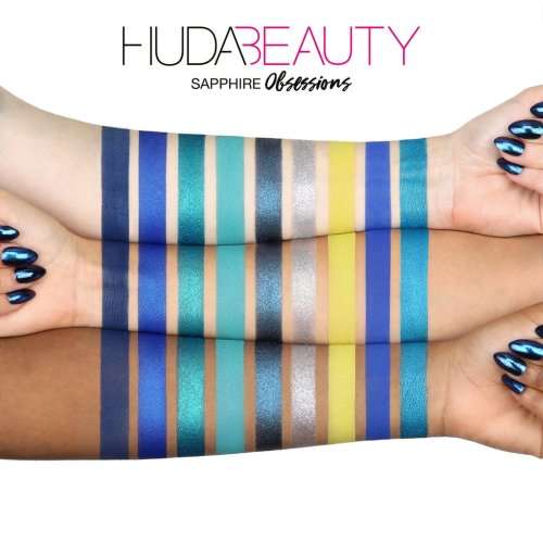 HUDA BEAUTY SAPPHIRE OBSESSIONS - EYE SHADOW PALETTE