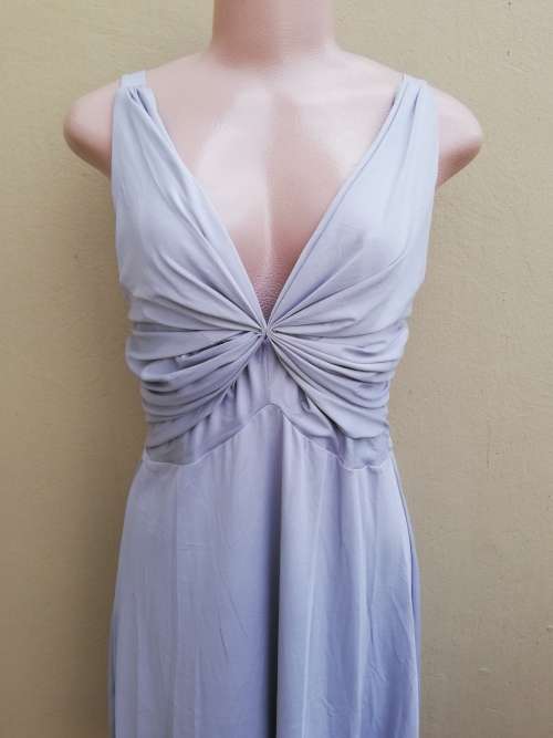 LIGHT GREY / SILVER DRESS - LARGE