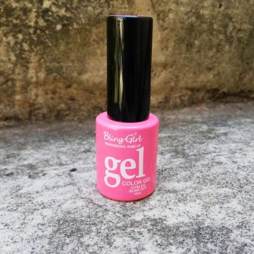 Professional UV Soak Off Gel Color 10ml - Bright Neon Pink 109