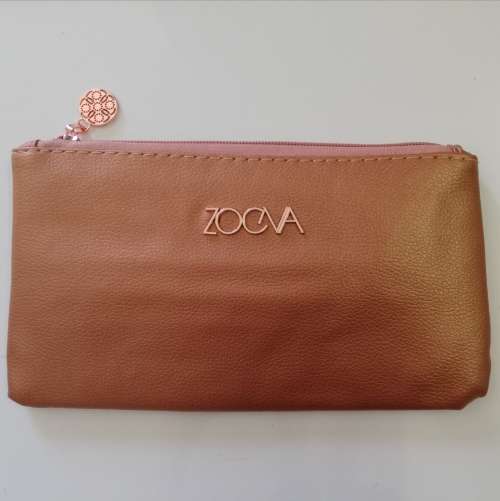 ZOEVA 13pc MAKEUP BRUSH SET IN BAG - ROSE GOLD