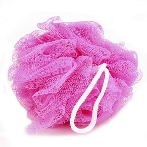 MESH BATH SPONGE - LILAC
